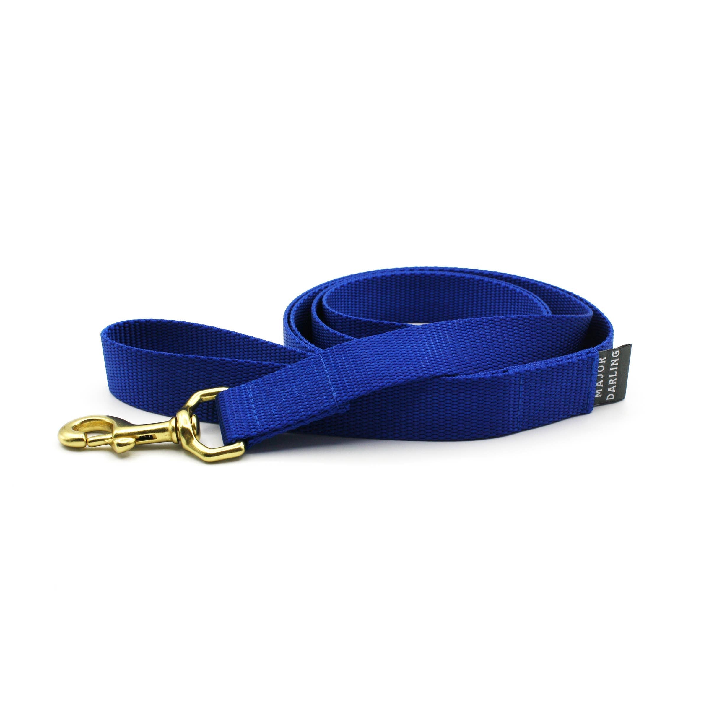 Basic Leash: Cobalt / Standard (1" wide)