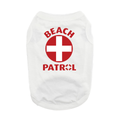 Beach Patrol Tank Top - White