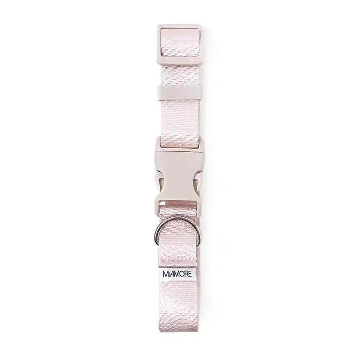 Amore Dog Collar in Petal Pink