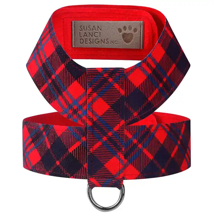 Scotty Plaid Tinkie Dog Harness