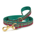 Christmas Sparkle Plaid Dog Leash