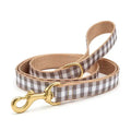 Gray Buffalo Check Dog Leash