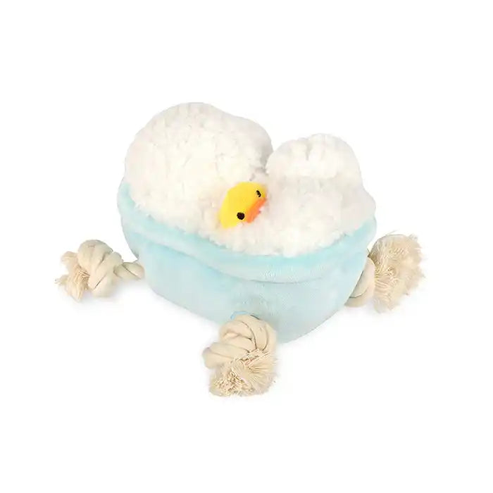 Bath Time Plush Dog Toy