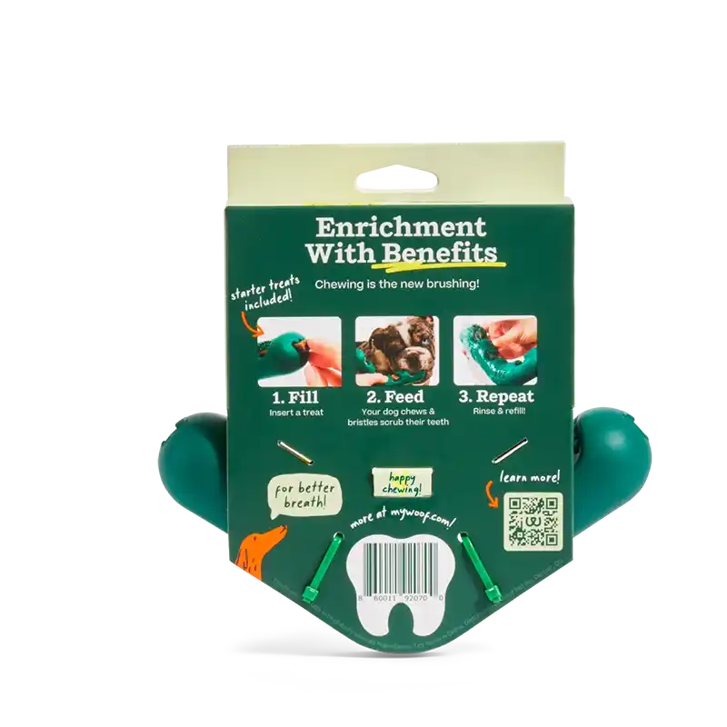 Bite N' Brush Toothbrushing Dog Toy