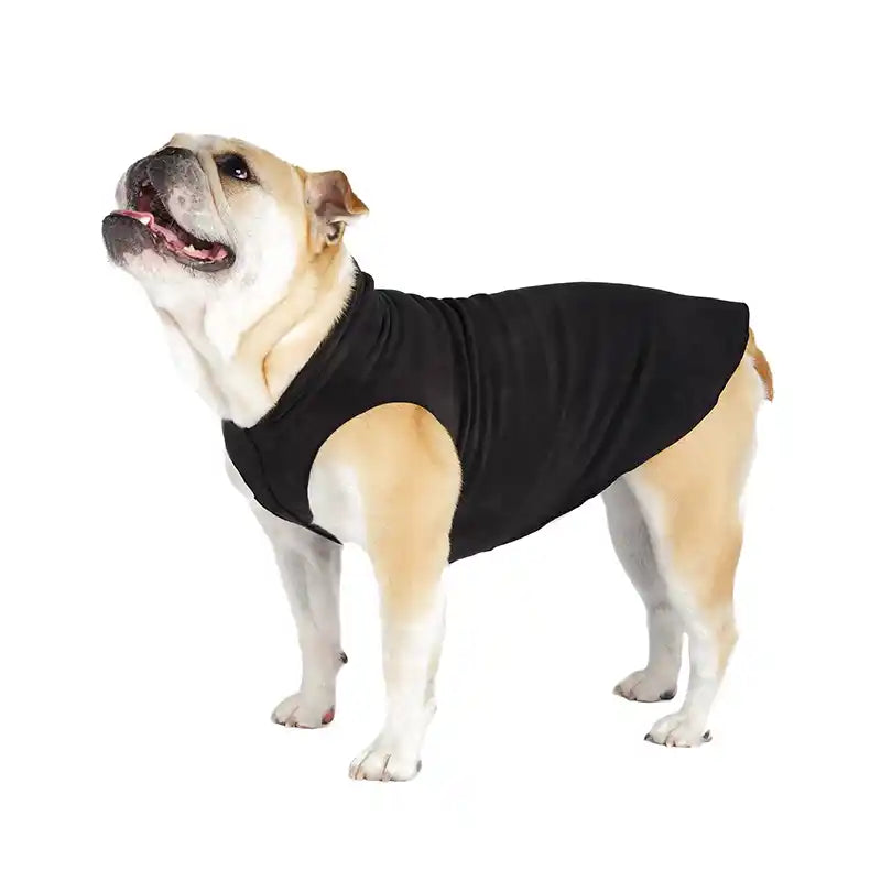 Stretch Fleece Dog Shirt for Small Dogs (~6-15lbs)