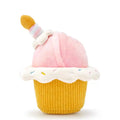 Birthday Cupcake 2-in-1 Bounce Dog Toy