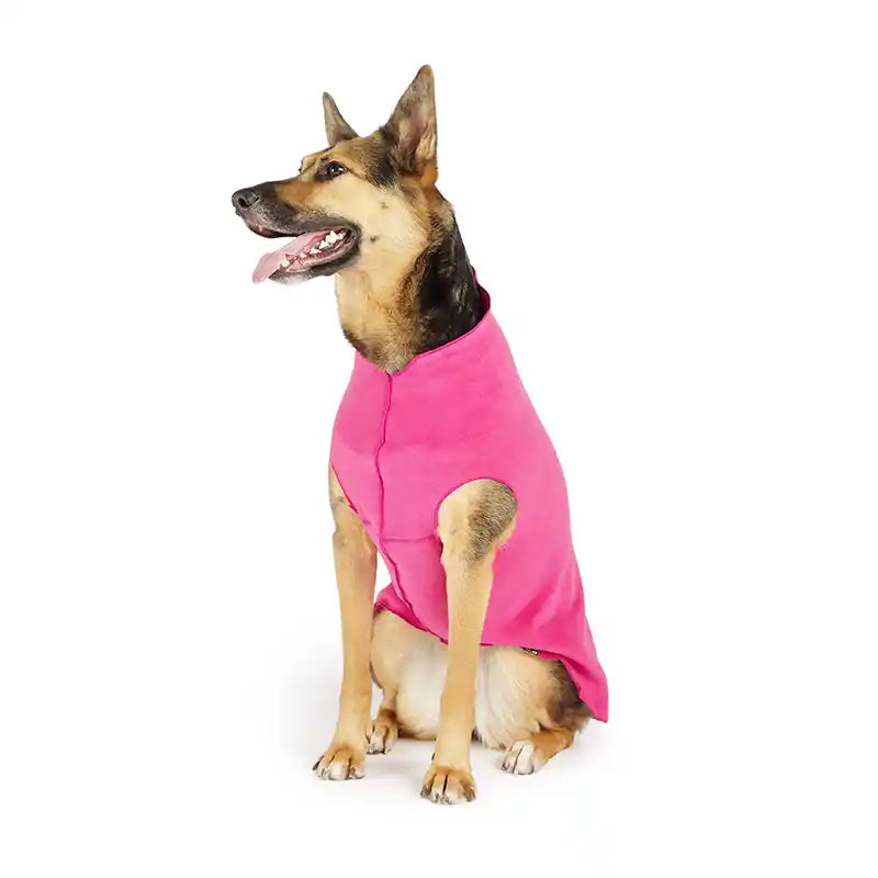 Stretch Fleece Dog Shirt for Small Dogs (~6-15lbs)