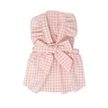 Gingham Dog Dress