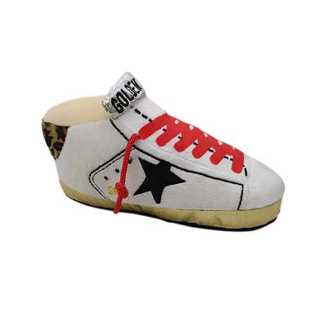 Golden Pooch Sneaker Plush Squeaky Dog Toy