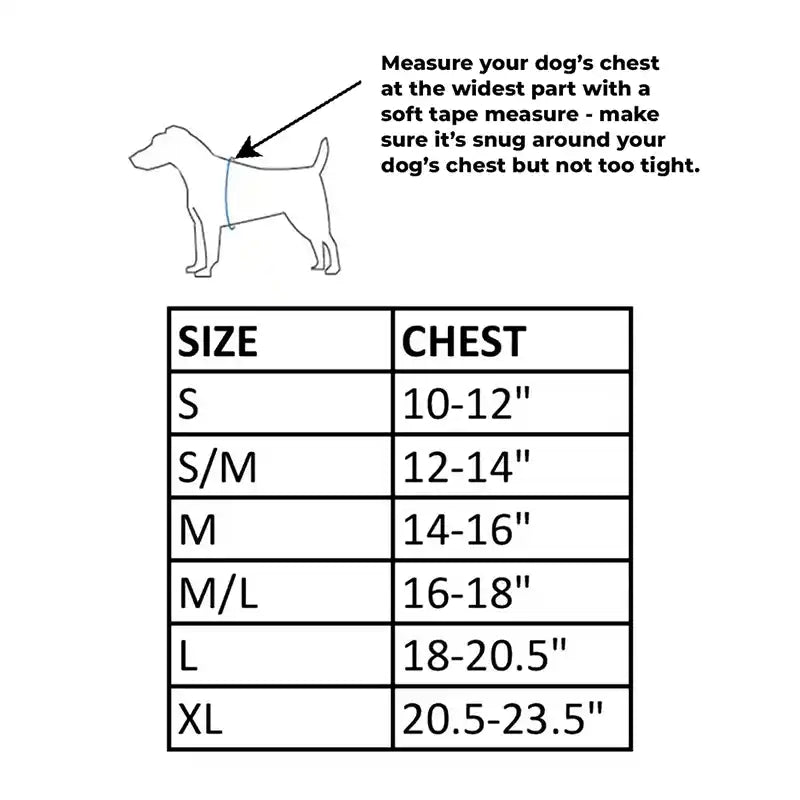 Buckle-up Easy Dog Harness (Not Adjustable)