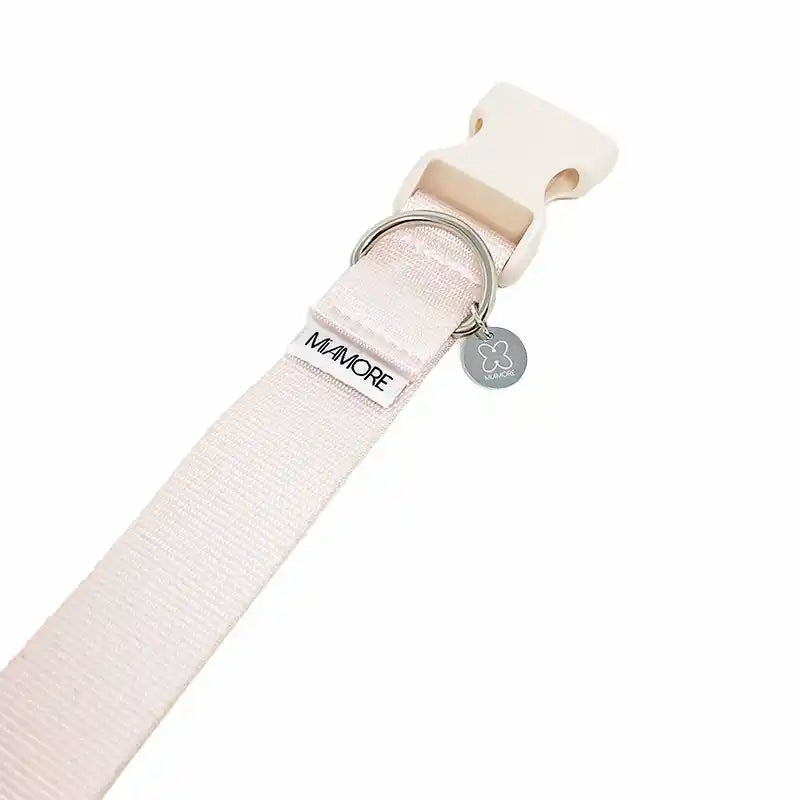 Amore Dog Collar in Petal Pink