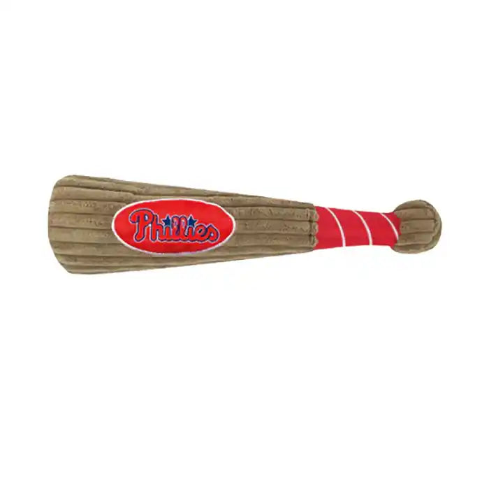 Philadelphia Phillies Plush Baseball Bat Dog Toy