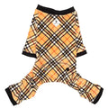 Tan Plaid Dog PJs